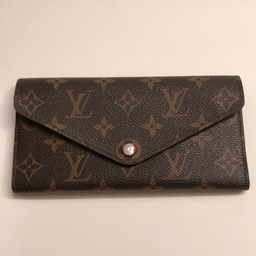 Authentic Louis Vuitton Josephine wallet Red
